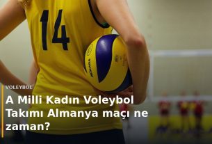 Kapalı salonda voleybol sahası — Türkiye Almanya çeyrek final maçı bilgisi